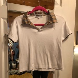 Vintage Burberry collared shirt